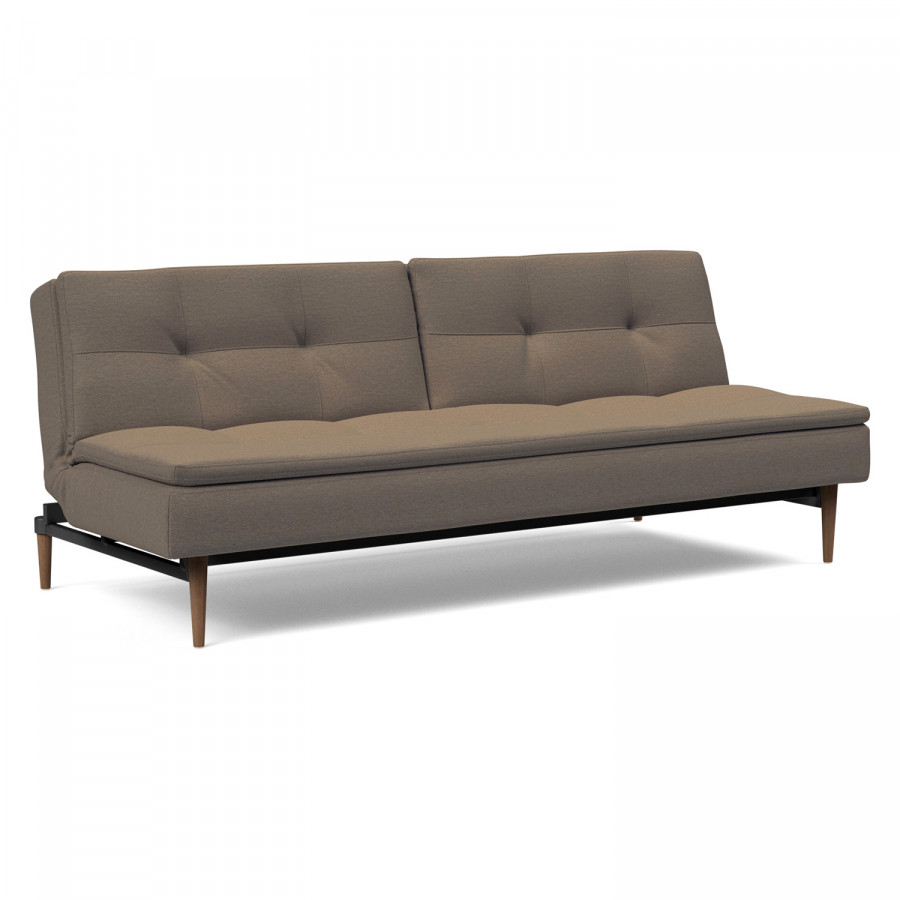 Innovation Living Dublexo Styletto Sofa Bed Dark Wood - 585 Argus Brown