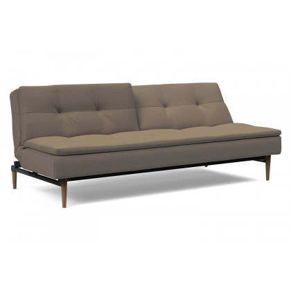Innovation Living Dublexo Styletto Sofa Bed Dark Wood - 585 Argus Brown