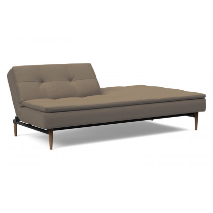 Innovation Living Dublexo Styletto Sofa Bed Dark Wood - 585 Argus Brown