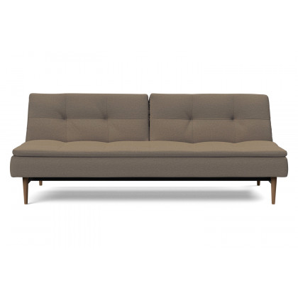 Innovation Living Dublexo Styletto Sofa Bed Dark Wood - 585 Argus Brown