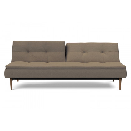 Innovation Living Dublexo Styletto Sofa Bed Dark Wood - 585 Argus Brown