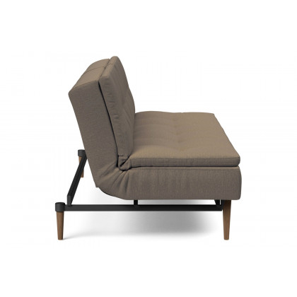 Innovation Living Dublexo Styletto Sofa Bed Dark Wood - 585 Argus Brown