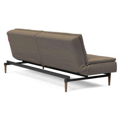 Innovation Living Dublexo Styletto Sofa Bed Dark Wood - 585 Argus Brown