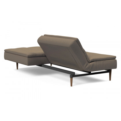 Innovation Living Dublexo Styletto Sofa Bed Dark Wood - 585 Argus Brown