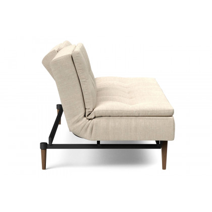 Innovation Living Dublexo Styletto Sofa Bed Dark Wood - 586 Phobos Latte