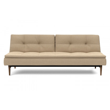 Innovation Living Dublexo Styletto Sofa Bed Dark Wood - 587 Phobos Mocha