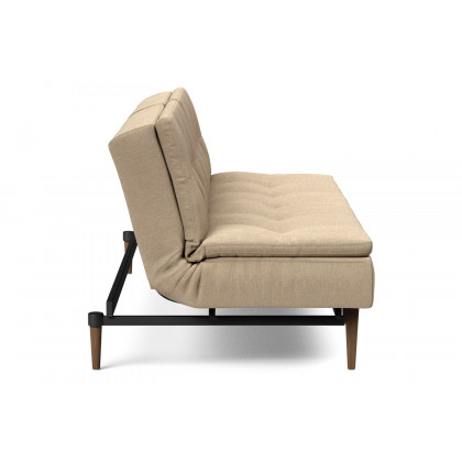 Innovation Living Dublexo Styletto Sofa Bed Dark Wood - 587 Phobos Mocha
