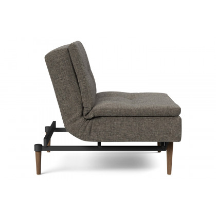 Innovation Living Dublexo Styletto Chair Dark Wood - 216 Flashtex Dark Gray