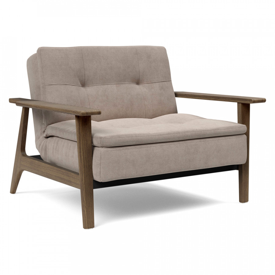Innovation Living Dublexo Frej Chair Smoked Oak - 318 Cordufine Beige