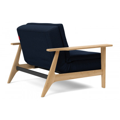 Innovation Living Dublexo Frej Chair Oak - 528 Mixed Dance Blue