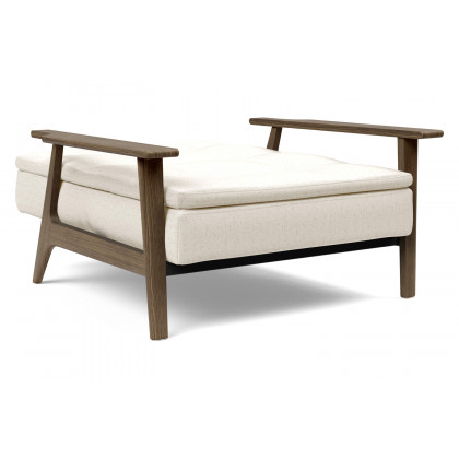 Innovation Living Dublexo Frej Chair Smoked Oak - 531 Bouclé Off White