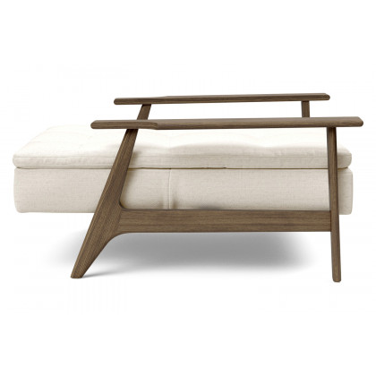 Innovation Living Dublexo Frej Chair Smoked Oak - 531 Bouclé Off White
