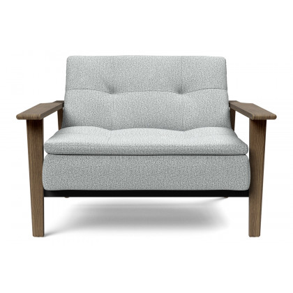 Innovation Living Dublexo Frej Chair Smoked Oak - 538 Melange Light Gray