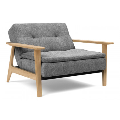 Innovation Living Dublexo Frej Chair Oak - 563 Twist Charcoal
