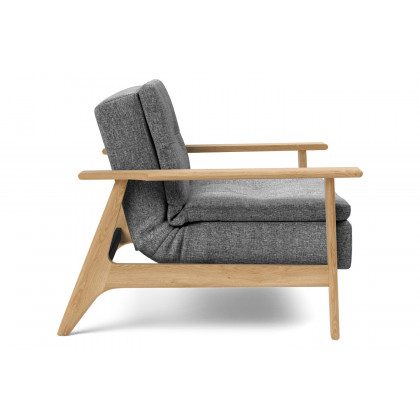 Innovation Living Dublexo Frej Chair Oak - 563 Twist Charcoal