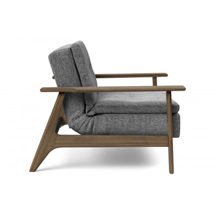 Innovation Living Dublexo Frej Chair Smoked Oak - 563 Twist Charcoal