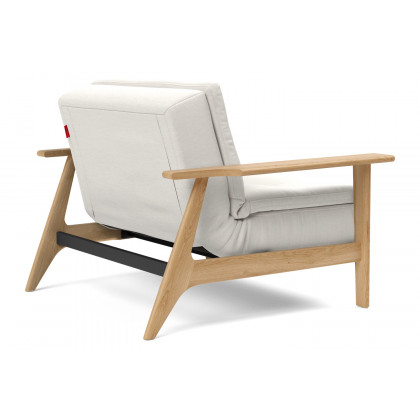 Innovation Living Dublexo Frej Chair Oak - 574 Vivus Dusty Off White