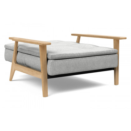 Innovation Living Dublexo Frej Chair Oak - 590 Micro Check Gray