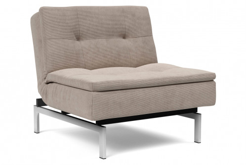 Innovation Living™ Dublexo Stainless Steel Chair - 318 Cordufine Beige