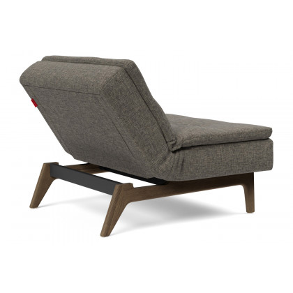 Innovation Living Dublexo Eik Chair Smoked Oak - 216 Flashtex Dark Gray
