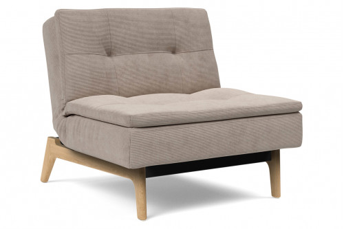 Innovation Living™ Dublexo Eik Chair Oak - 318 Cordufine Beige