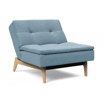 Innovation Living Dublexo Eik Chair Oak - 525 Mixed Dance Light Blue