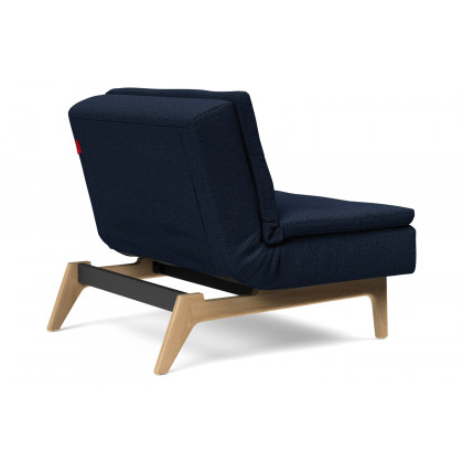 Innovation Living Dublexo Eik Chair Oak - 528 Mixed Dance Blue
