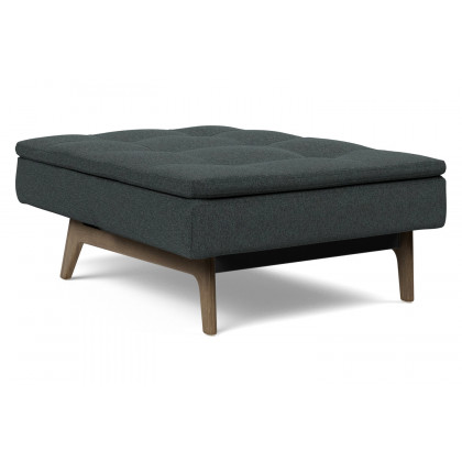 Innovation Living Dublexo Eik Chair Smoked Oak - 534 Bouclé Black Raven