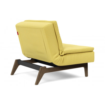 Innovation Living Dublexo Eik Chair Smoked Oak - 554 Soft Mustard Flower