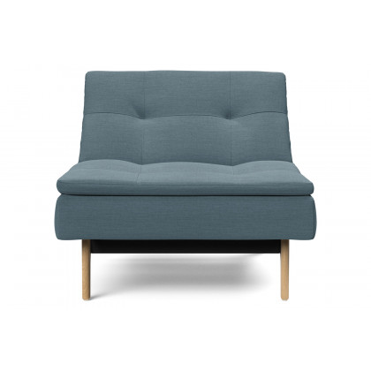 Innovation Living Dublexo Eik Chair Oak - 573 Vivus Dusty Blue