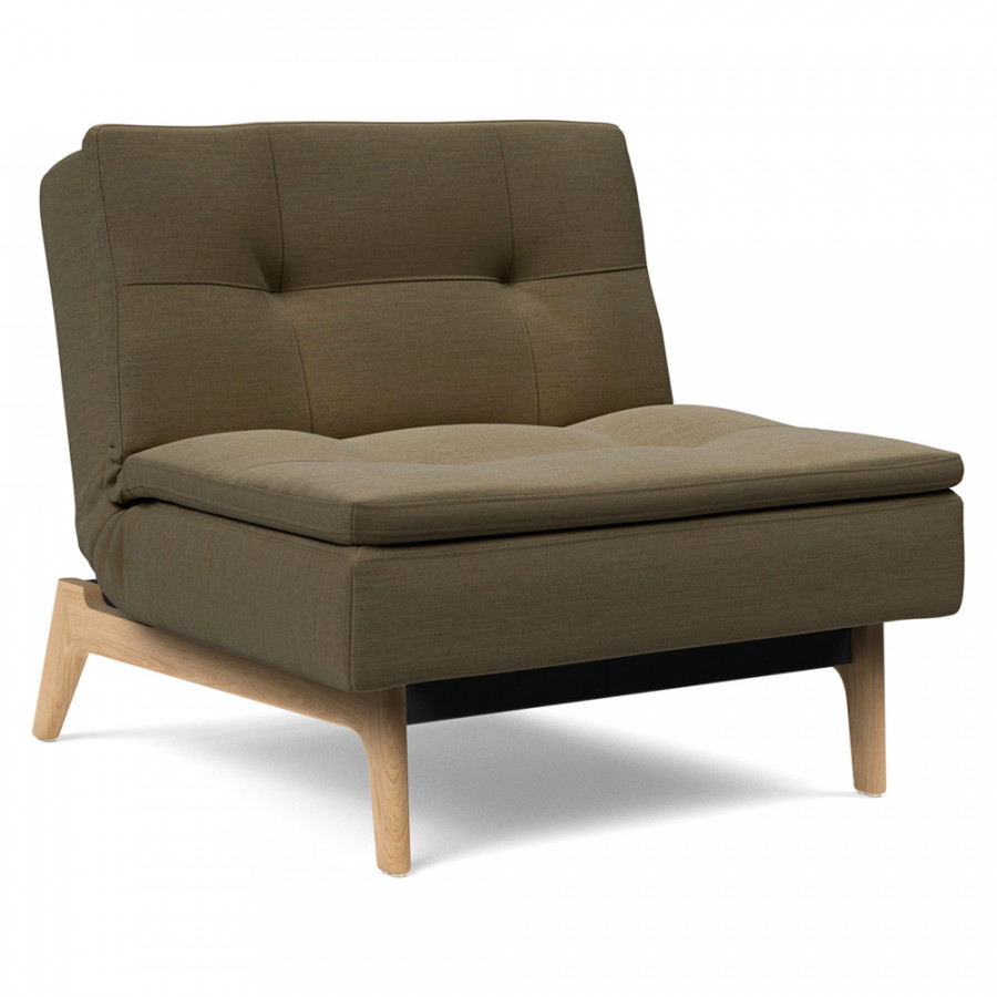 Innovation Living Dublexo Eik Chair Oak - 575 Vivus Dusty Olive