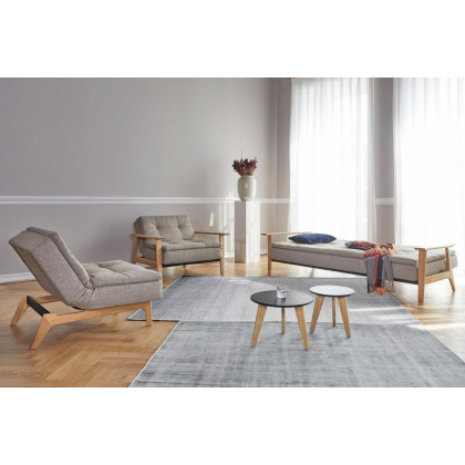 Innovation Living Dublexo Eik Chair Oak - 575 Vivus Dusty Olive