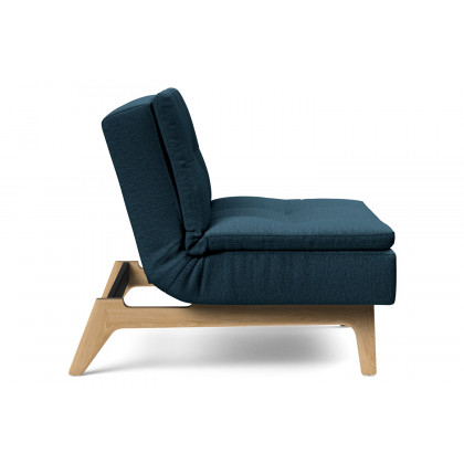 Innovation Living Dublexo Eik Chair Oak - 580 Argus Navy Blue