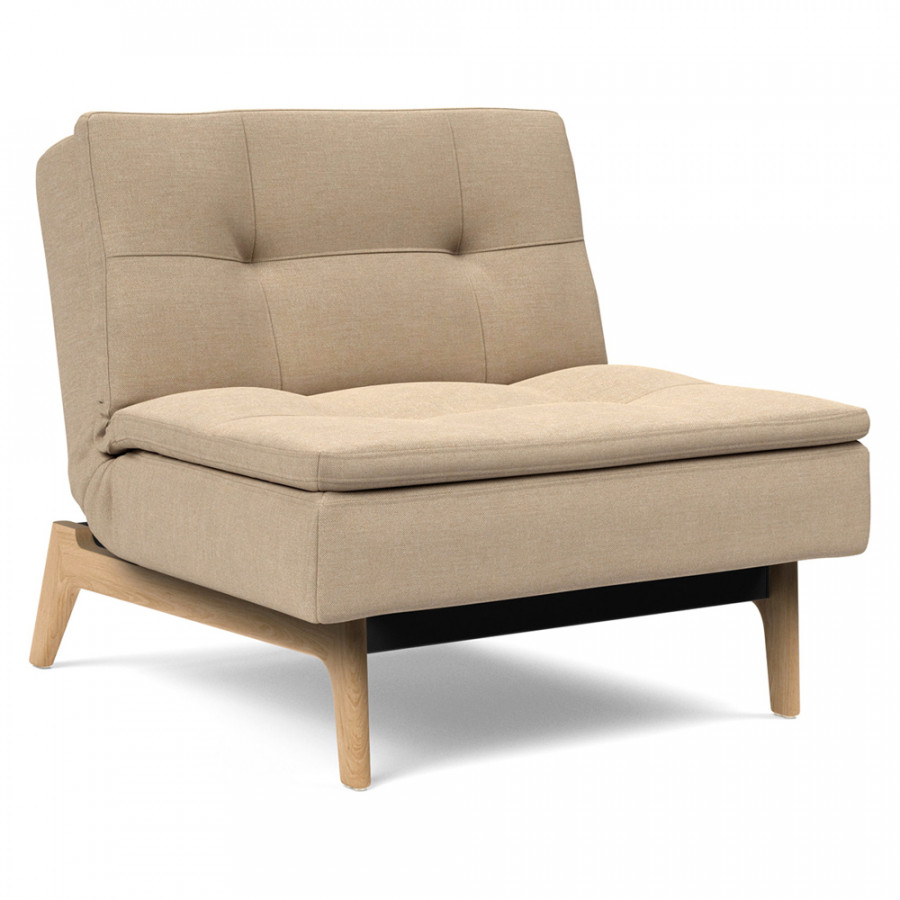 Innovation Living Dublexo Eik Chair Oak - 587 Phobos Mocha