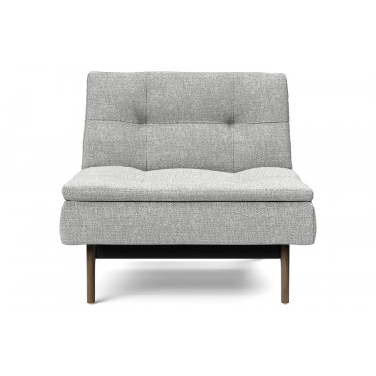 Innovation Living Dublexo Eik Chair Smoked Oak - 590 Micro Check Gray