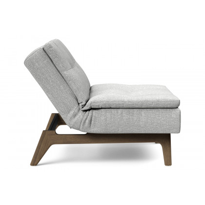 Innovation Living Dublexo Eik Chair Smoked Oak - 590 Micro Check Gray