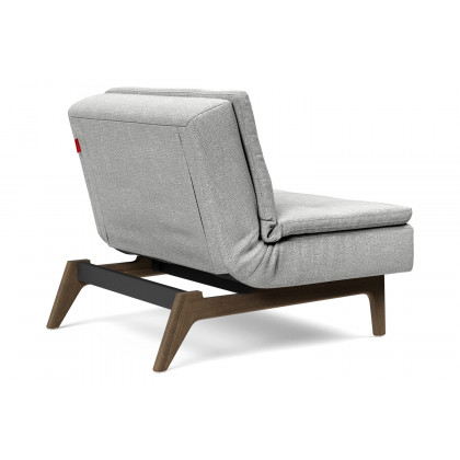 Innovation Living Dublexo Eik Chair Smoked Oak - 590 Micro Check Gray