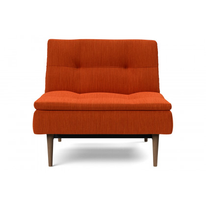 Innovation Living Dublexo Styletto Chair Dark Wood - 506 Elegance Paprika
