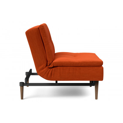 Innovation Living Dublexo Styletto Chair Dark Wood - 506 Elegance Paprika