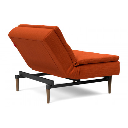 Innovation Living Dublexo Styletto Chair Dark Wood - 506 Elegance Paprika