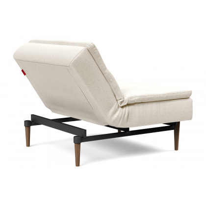 Innovation Living Dublexo Styletto Chair Dark Wood - 531 Bouclé Off White