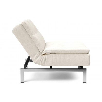Innovation Living Dublexo Stainless Steel Chair - 531 Bouclé Off White