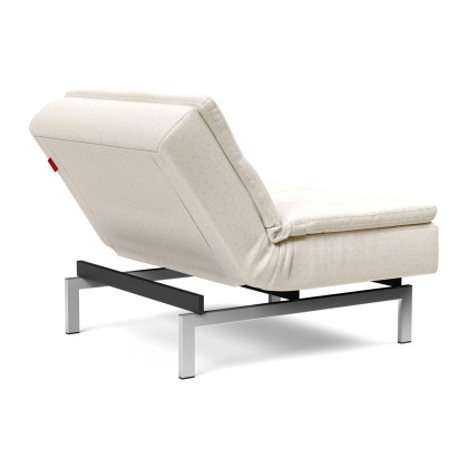 Innovation Living Dublexo Stainless Steel Chair - 531 Bouclé Off White
