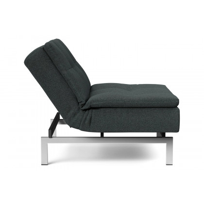 Innovation Living Dublexo Stainless Steel Chair - 534 Bouclé Black Raven