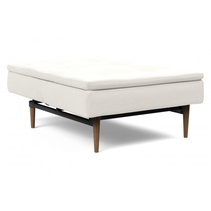 Innovation Living Dublexo Styletto Chair Dark Wood - 574 Vivus Dusty Off White