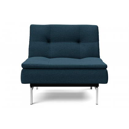Innovation Living Dublexo Stainless Steel Chair - 580 Argus Navy Blue