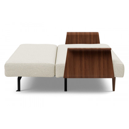Innovation Living Recast Plus Sofa Bed Dark Styletto with Arms - 527 Mixed Dance Natural