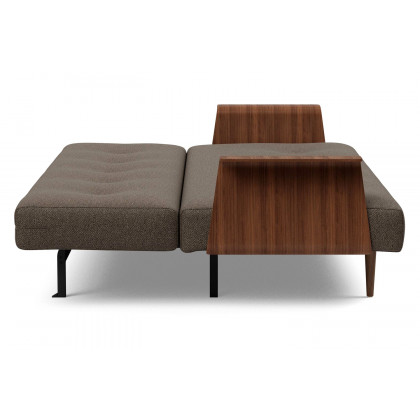 Innovation Living Recast Plus Sofa Bed Dark Styletto with Arms - 578 Kenya Taupe