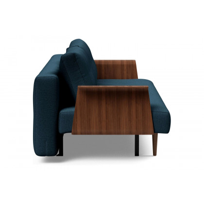 Innovation Living Recast Plus Sofa Bed Dark Styletto with Arms - 580 Argus Navy Blue