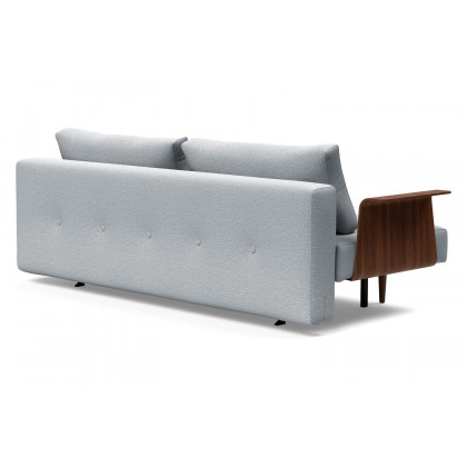 Innovation Living Recast Plus Sofa Bed Dark Styletto with Arms - 583 Argus Gray